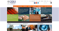 Desktop Screenshot of cadilapharma.com